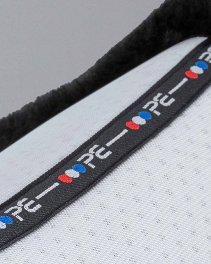 Premier Equine Dressage Saddle Pad: Airtechnology Shockproof Wool, Close-up