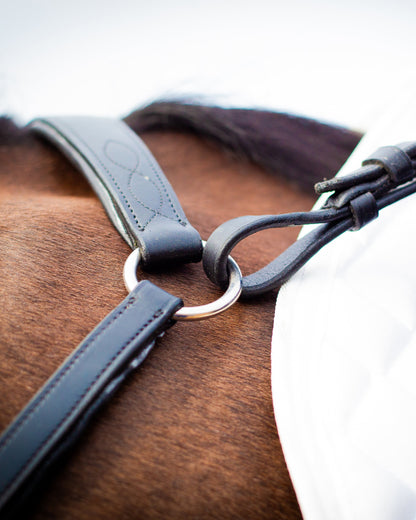 Ecorider Ultra Comfort Elasticated Breastplate Black