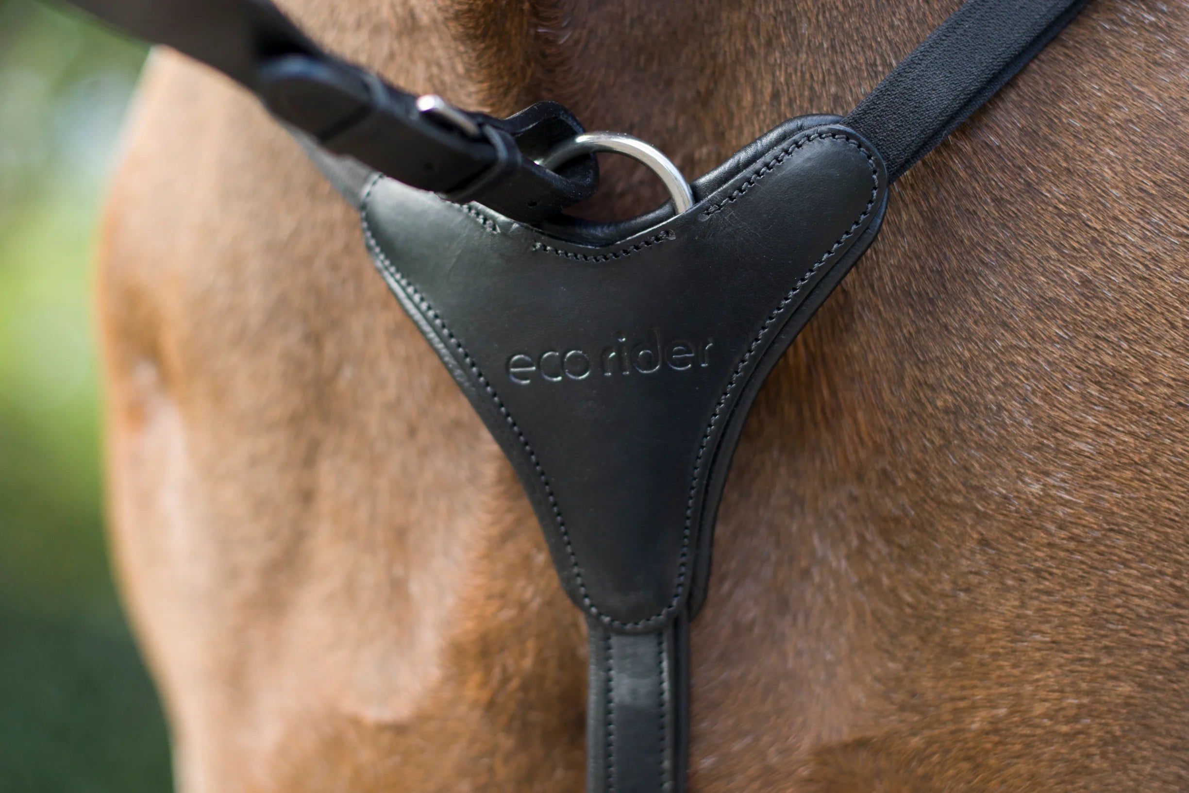 Ecorider Ultra Comfort Elasticated Breastplate Brown