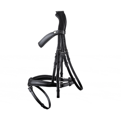 Ecorider Claddagh Bridle - Snaffle Bridle Horse Leatherwork Black