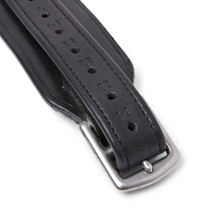 EcoRider Black Balance Stirrup Leathers | Equestrian Horse Riding Equipment
