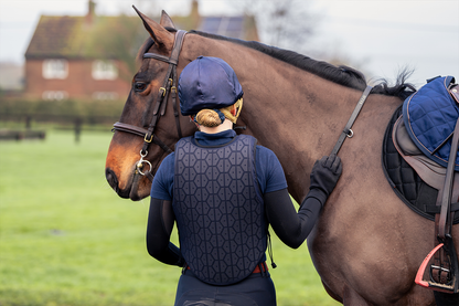 RACESAFE HX3 Body Protector Navy: Horse Riding Safety Vest