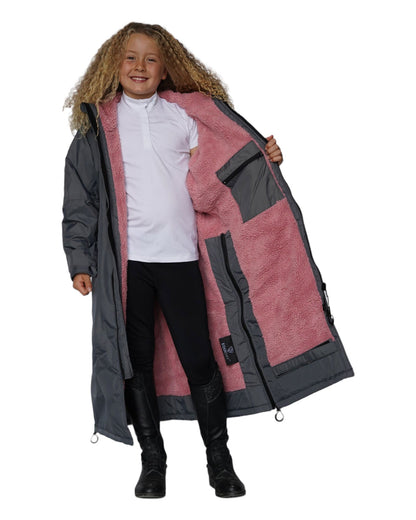 EQUIDRY | All Rounder Original Children's | Charcoal/Pale Pink - EQUIDRY