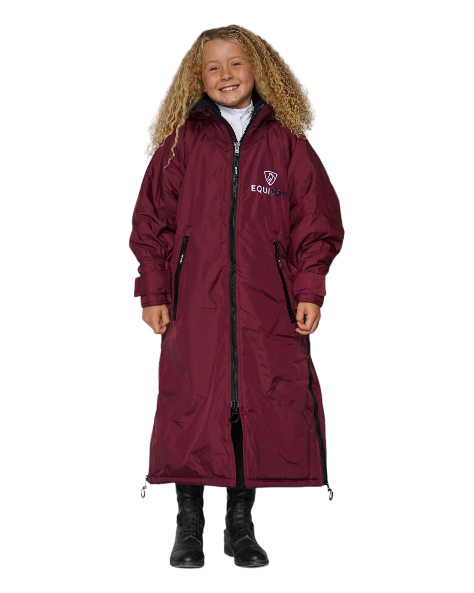 EQUIDRY | All Rounder Original Children's | Plum/Navy - EQUIDRY