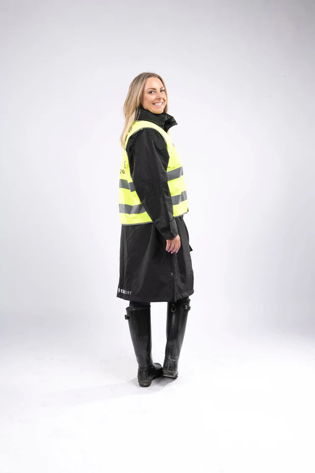 EQUIFALIR Hi Vis Vest for Women: High Visibility Safety Wear with Reflective Tape - Equestrian Clothing