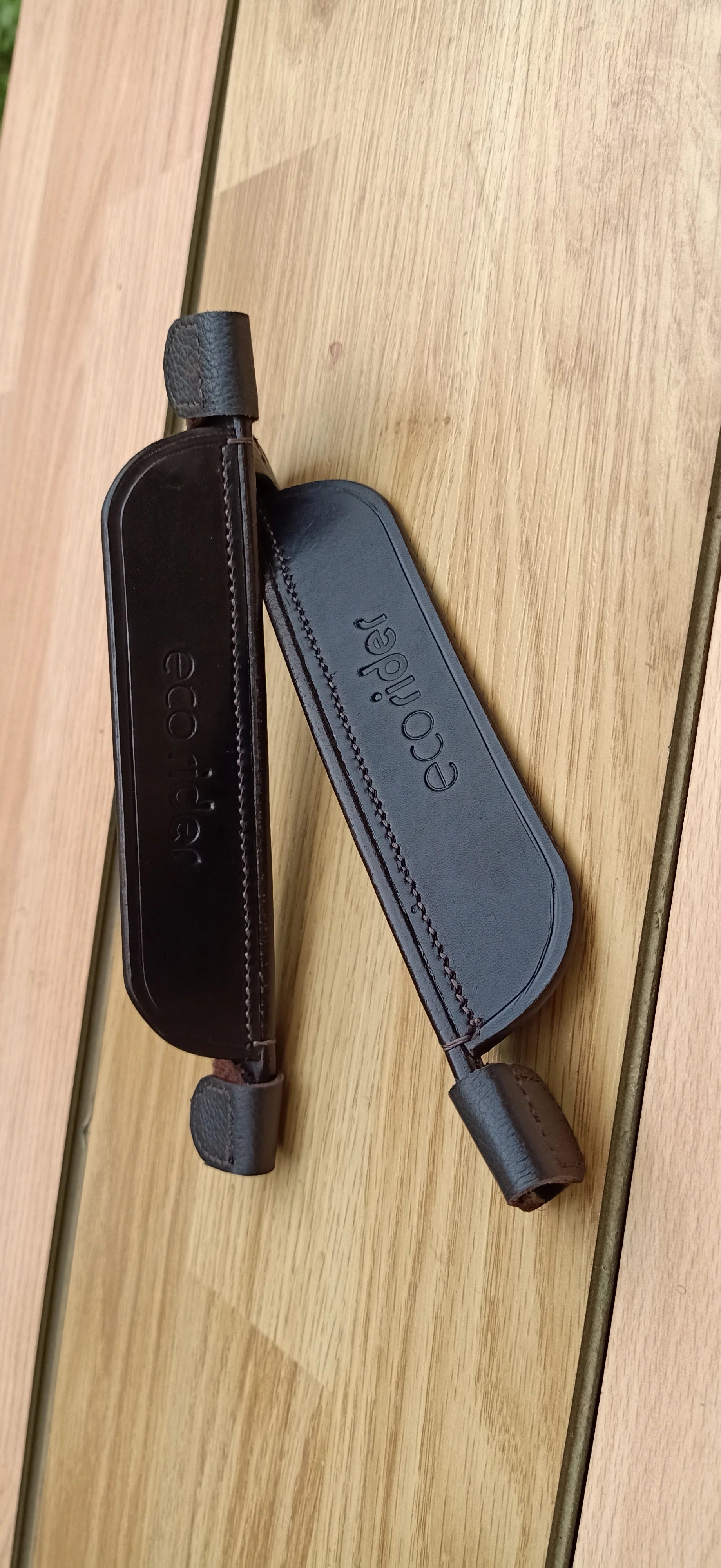 Ecorider Leather Blinkers 