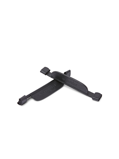 Ecorider Leather Blinkers - Black