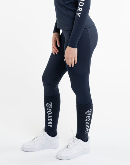 EQUIDRY Waterproof Socks Navy/White