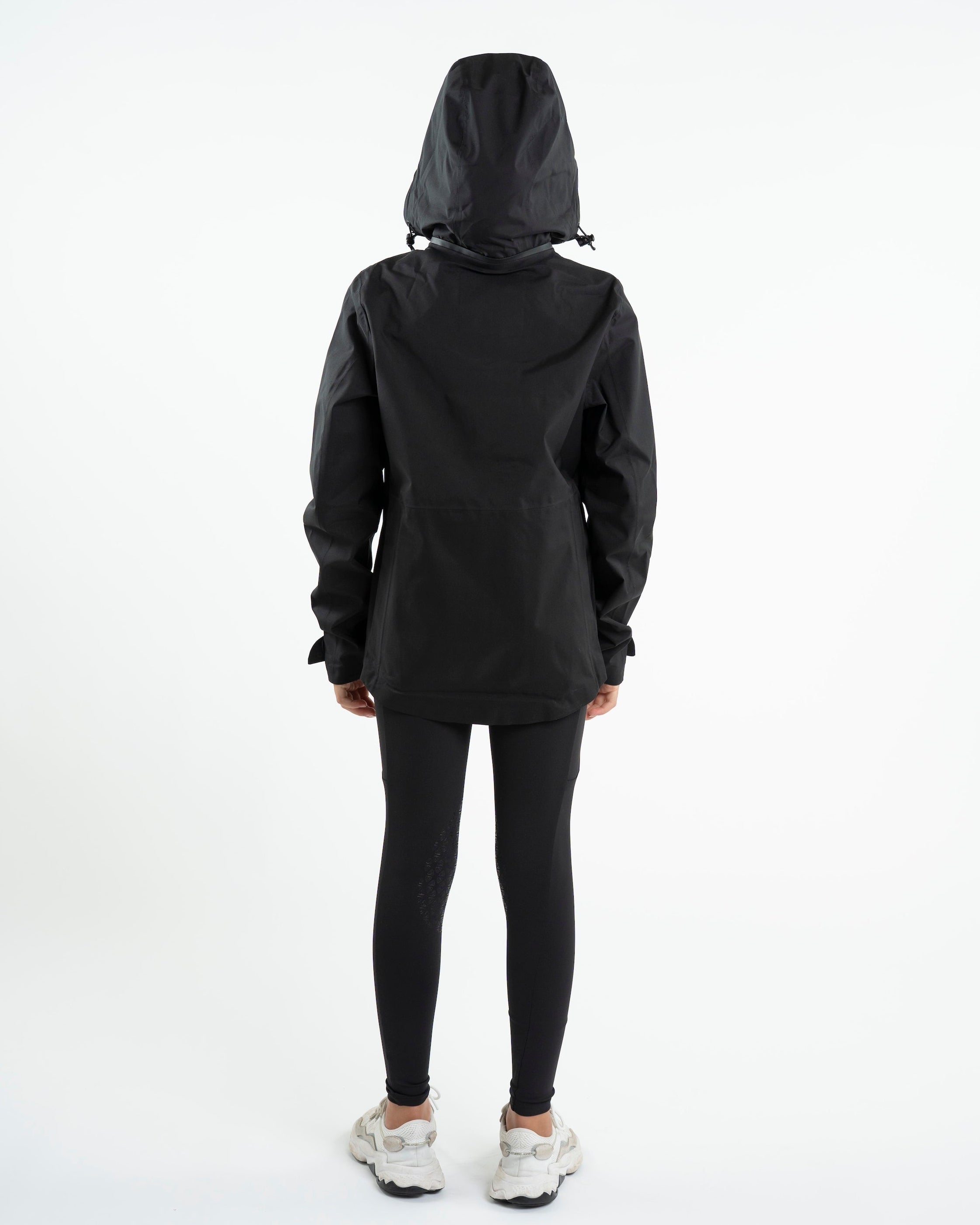 EQUIDRY Varsha Waterproof Riding Jacket Girl's Black