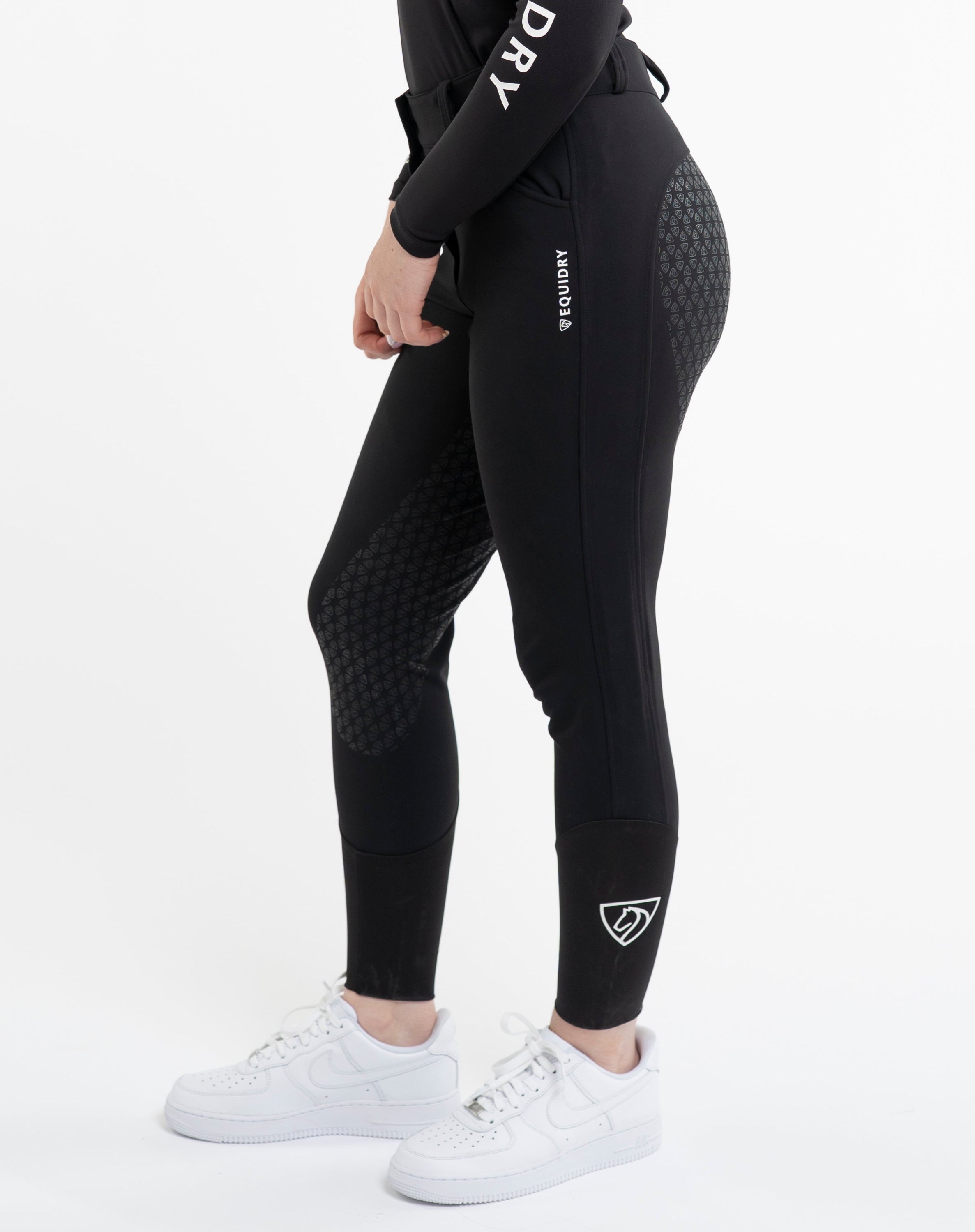 EQUIDRY Waterproof Breeches Black