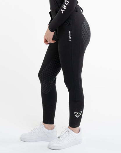 EQUIDRY Waterproof Breeches Black