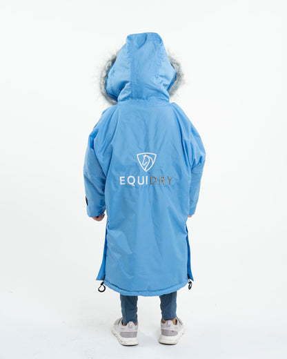 EQUIDRY Evolution Children's Thick Fleece Sky Blue