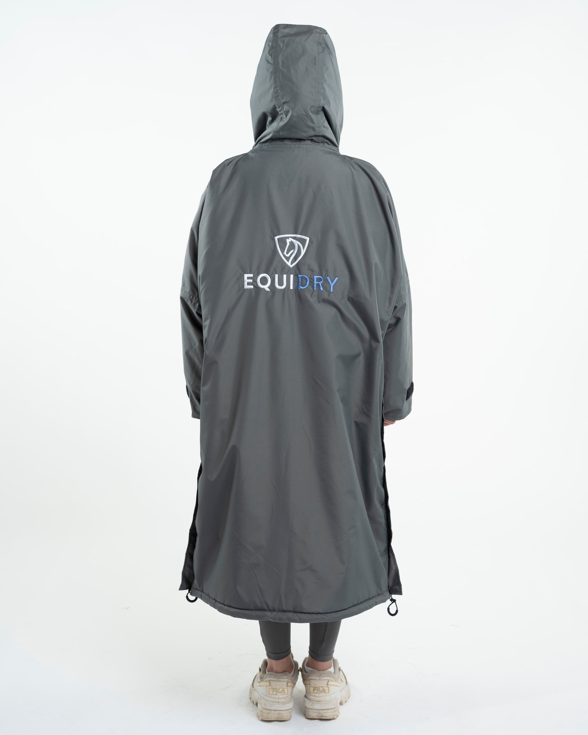 EQUIDRY Evolution Children's Thick Fleece Grey/Lilac