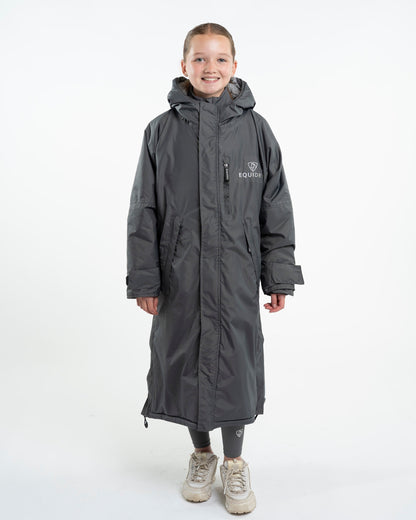 EQUIDRY Evolution Children's Thick Fleece Grey/Grey