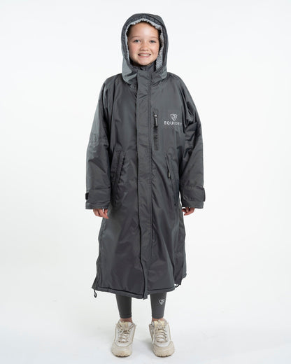 EQUIDRY Evolution Children's Thick Fleece Grey/Grey