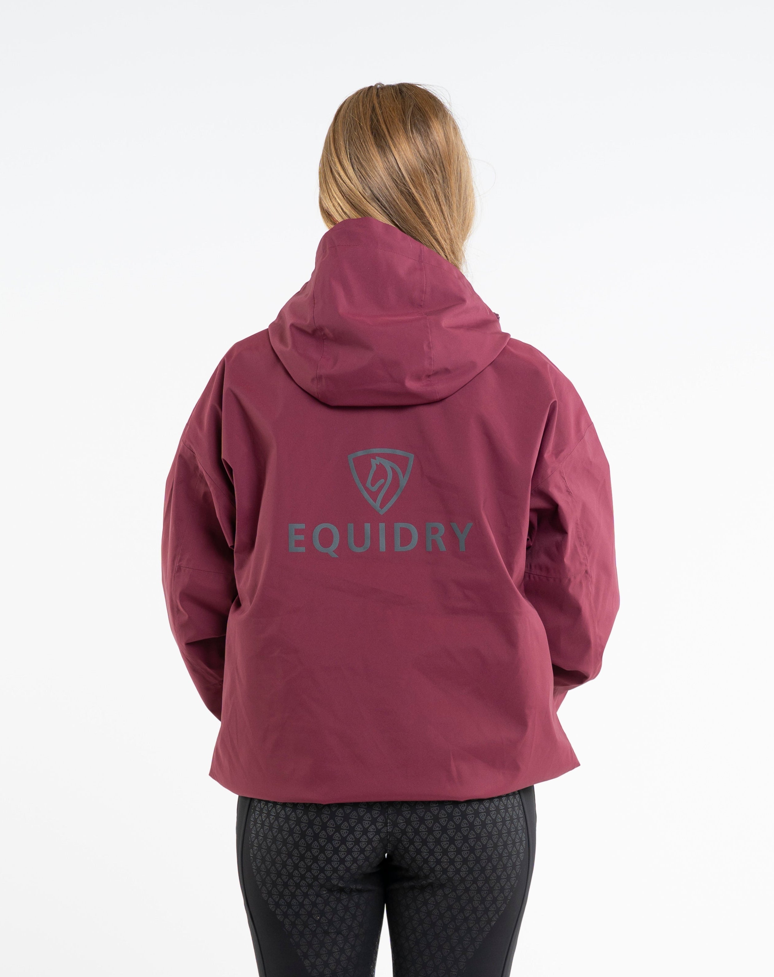 EQUIDRY Women's Storm Smock Burgundy