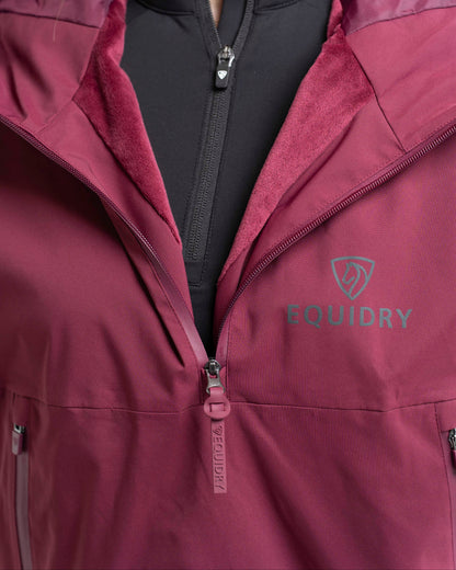 EQUIDRY Women's Storm Smock Burgundy