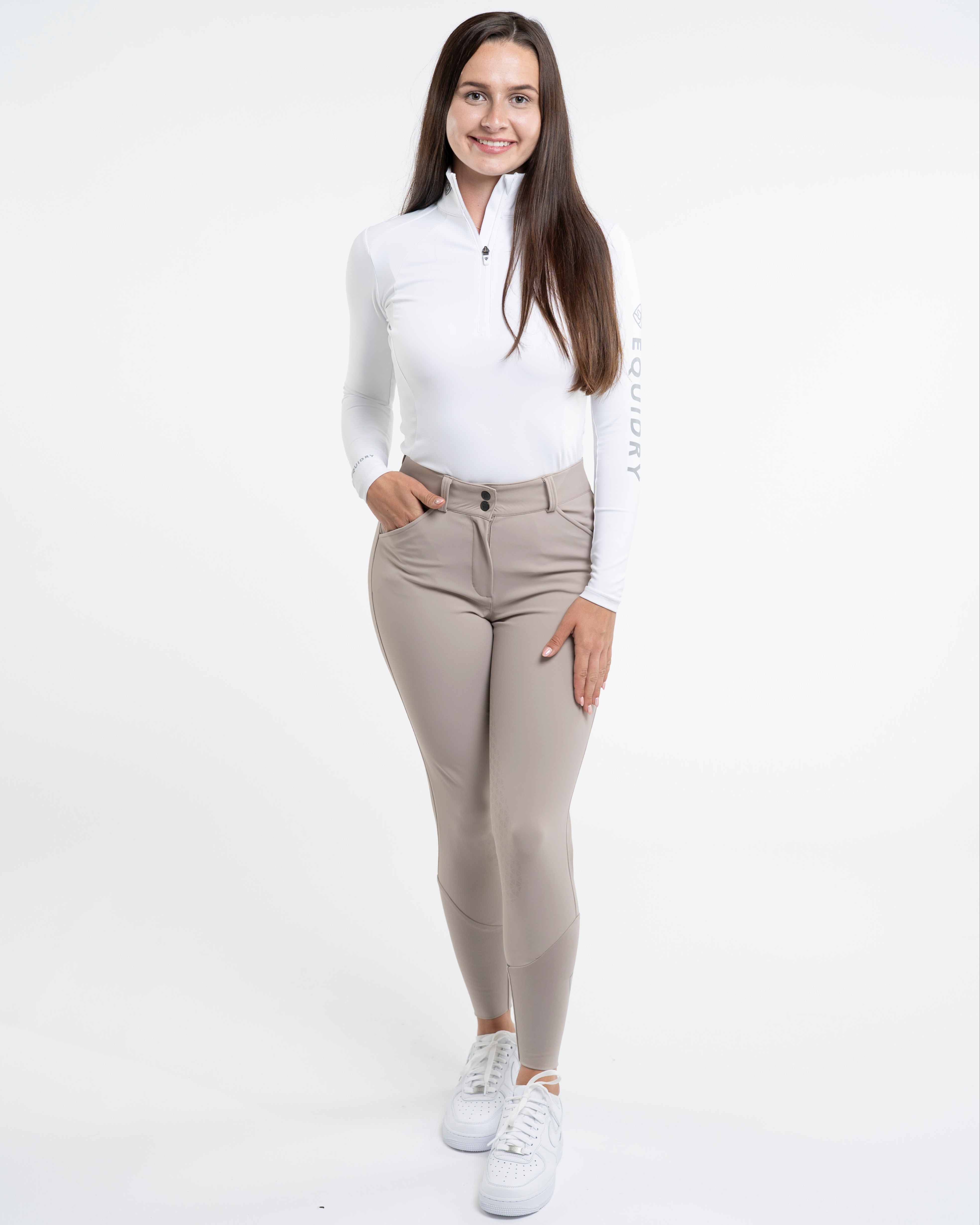 EQUIDRY Waterproof Breeches Beige