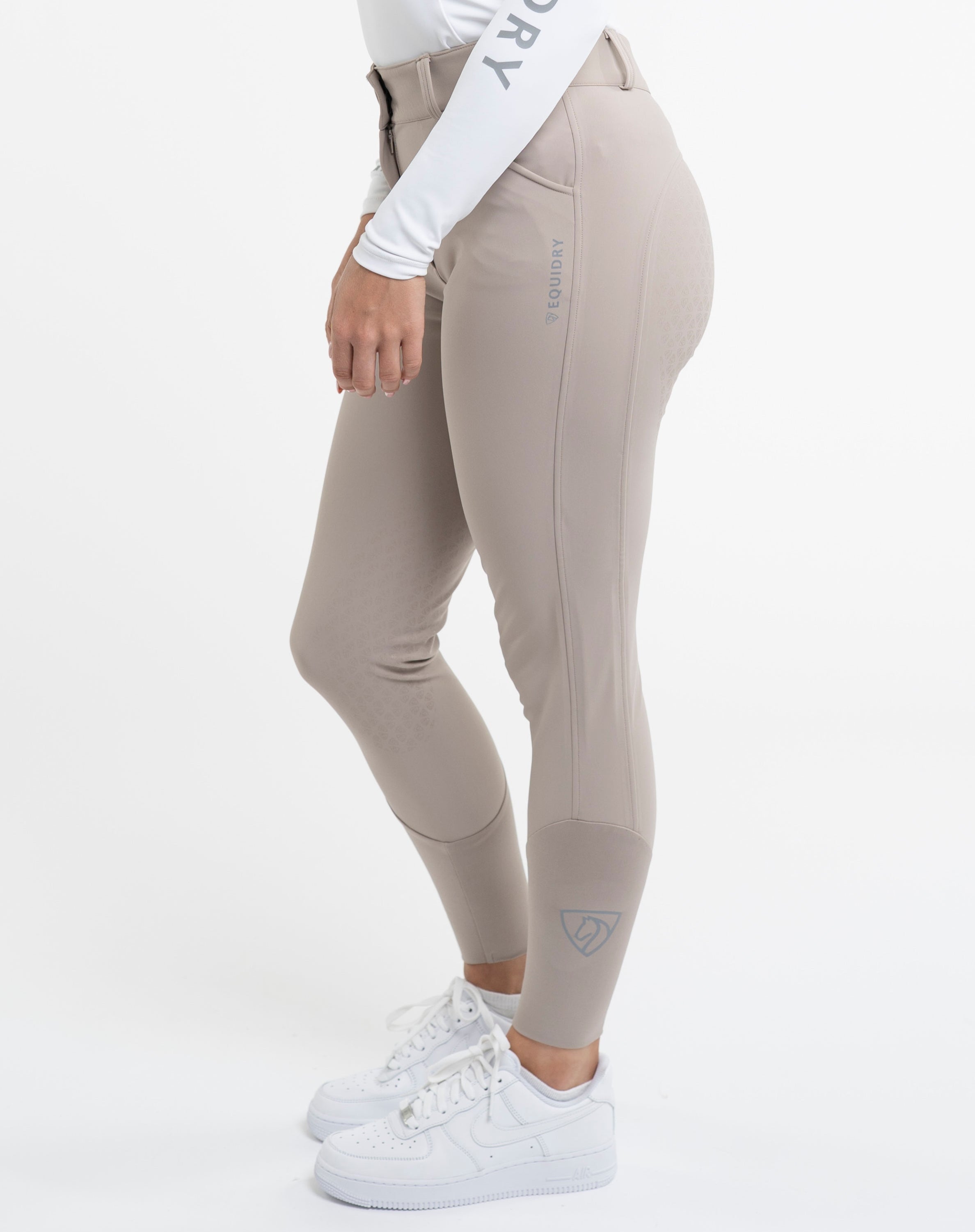 EQUIDRY Waterproof Breeches Beige