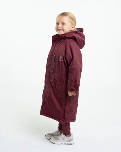 EQUIDRY Evolution Children's Thick Fleece Plum/Grey