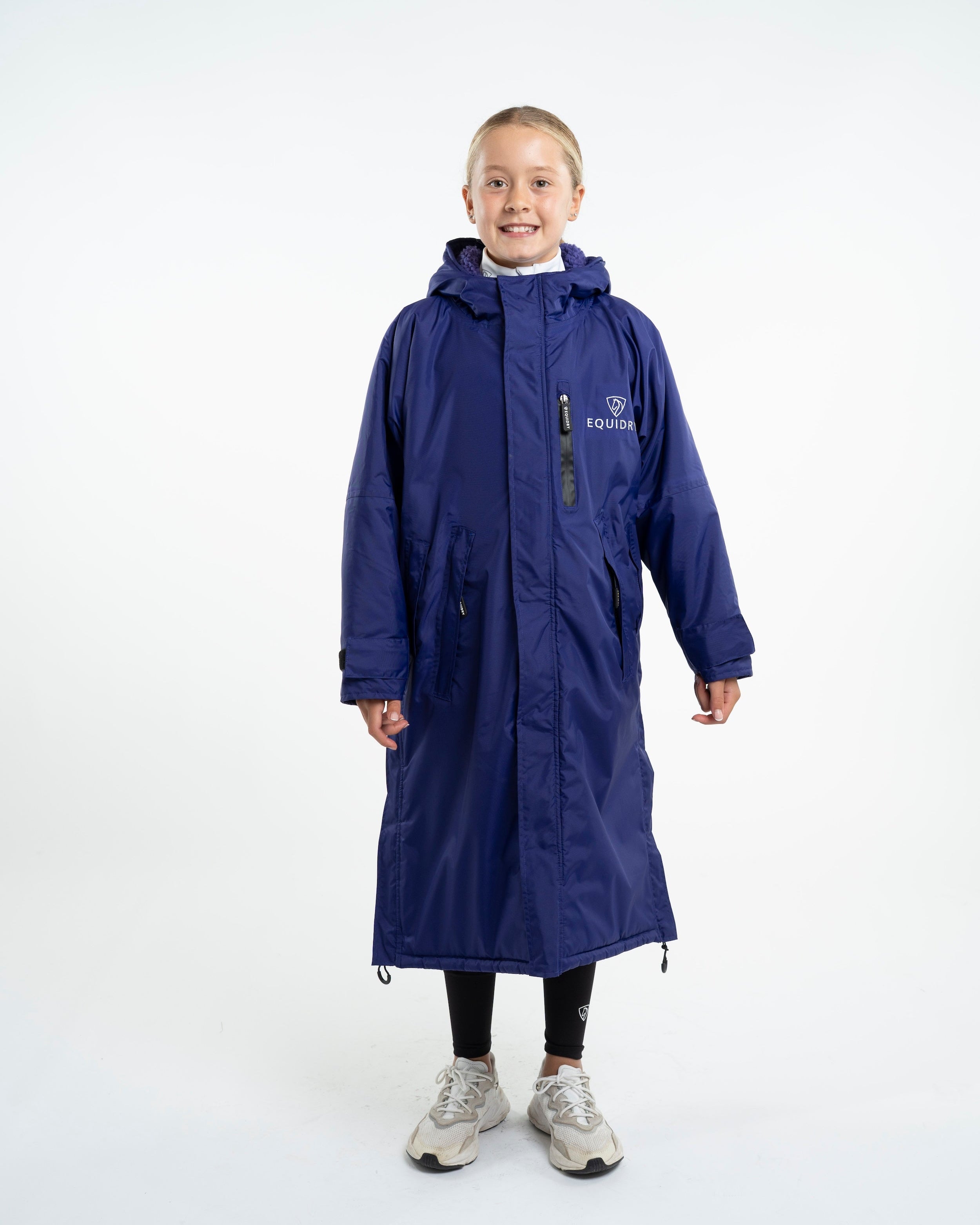 EQUIDRY Evolution Children's Thick Fleece Purple/Purple