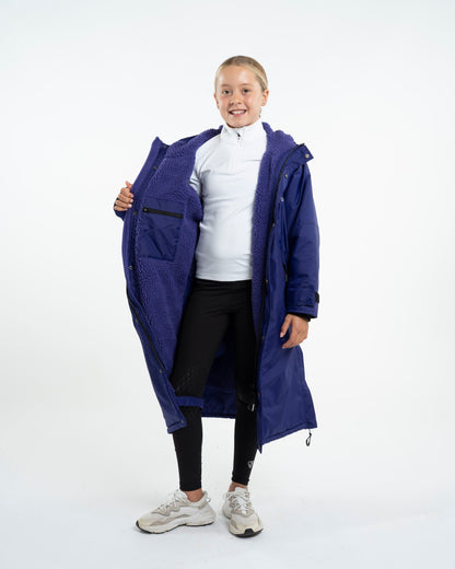 EQUIDRY Evolution Children's Thick Fleece Purple/Purple