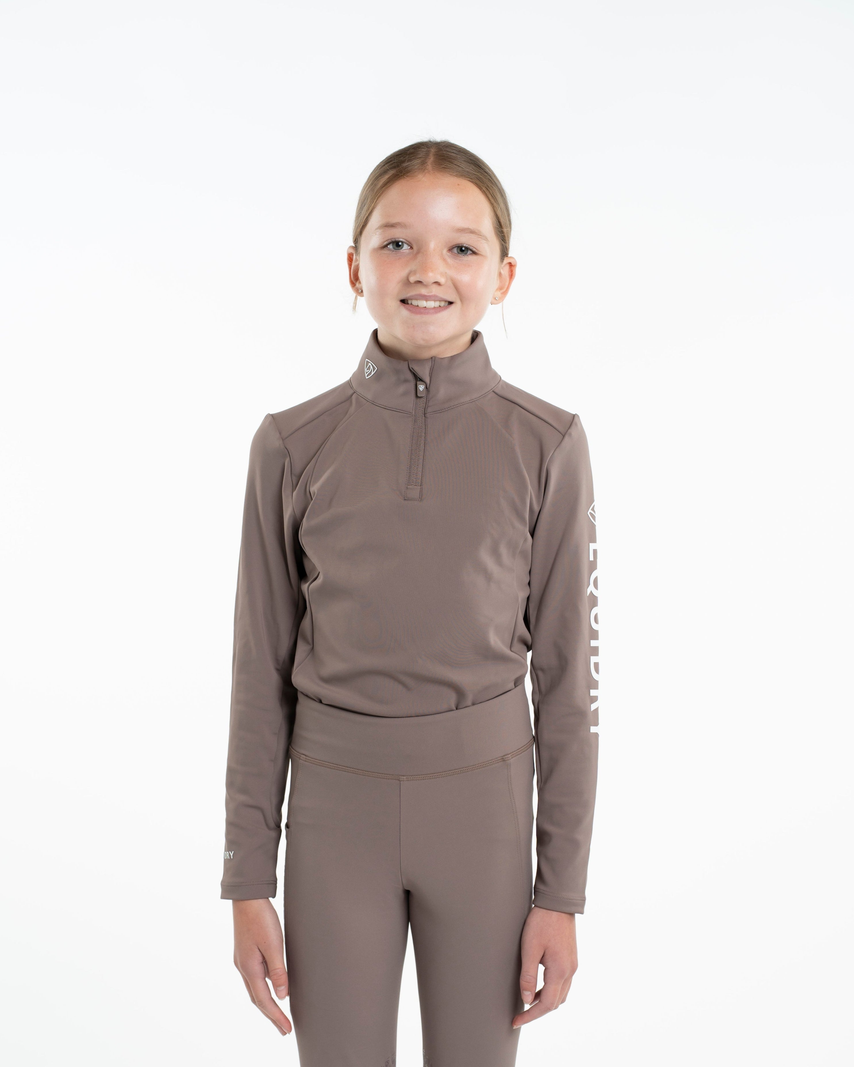 EQUIDRY Children's Water Repellent Base Layer Mocha