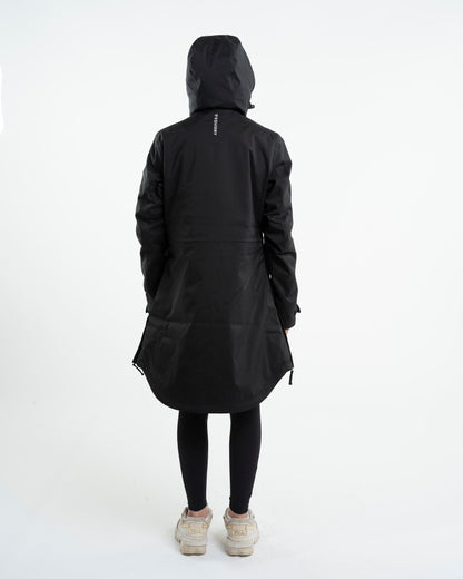 EQUIDRY Bronte Waterproof Riding Coat Girl's Black