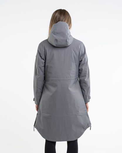 EQUIDRY  Bronte Waterproof Riding Coat Women's Grey