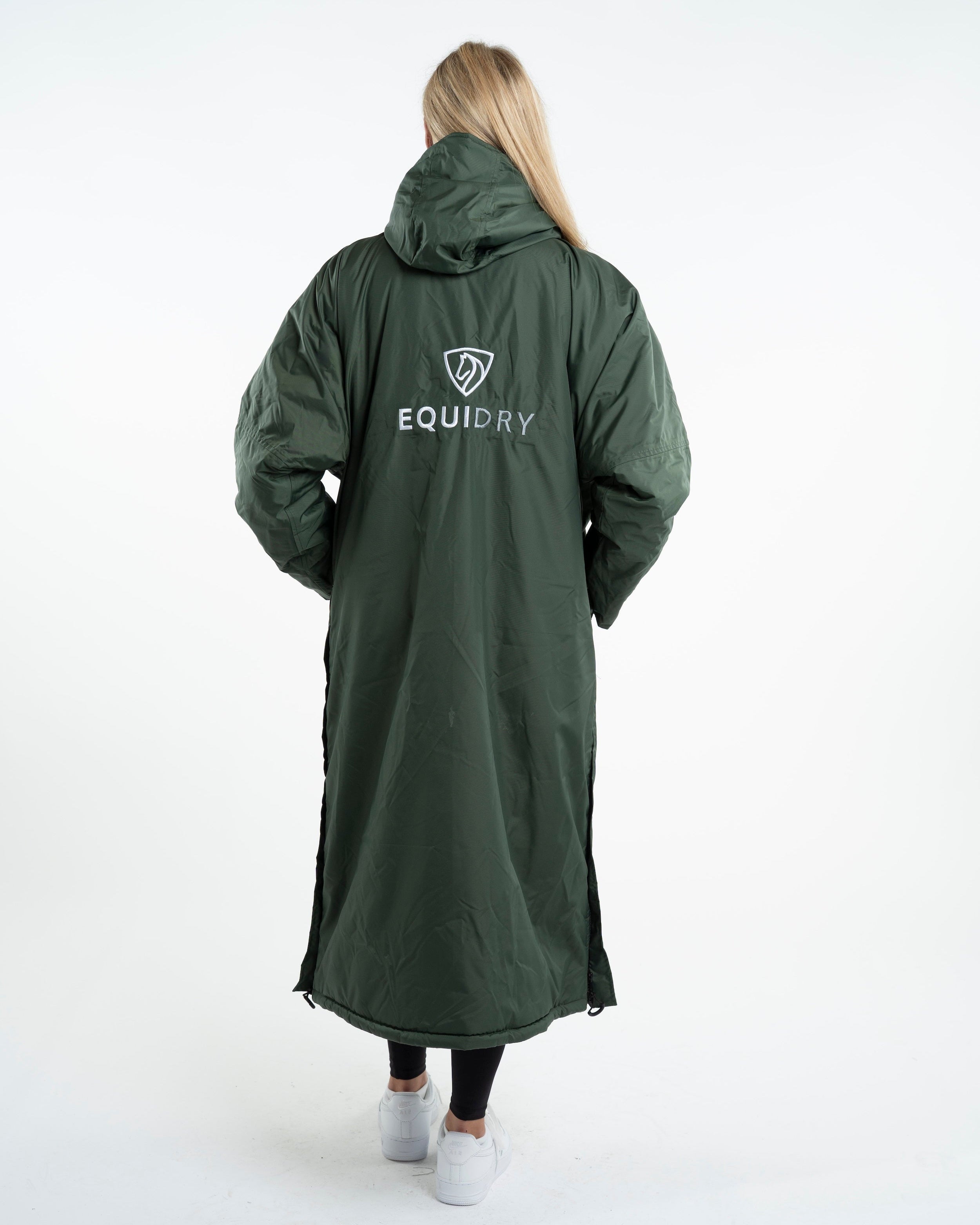 EQUIDRY Evolution Women's Thick Fleece Black Forest Green/Green