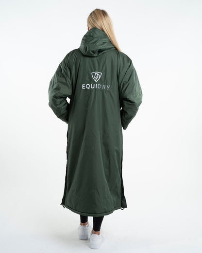 EQUIDRY Evolution Women's Thick Fleece Black Forest Green/Green