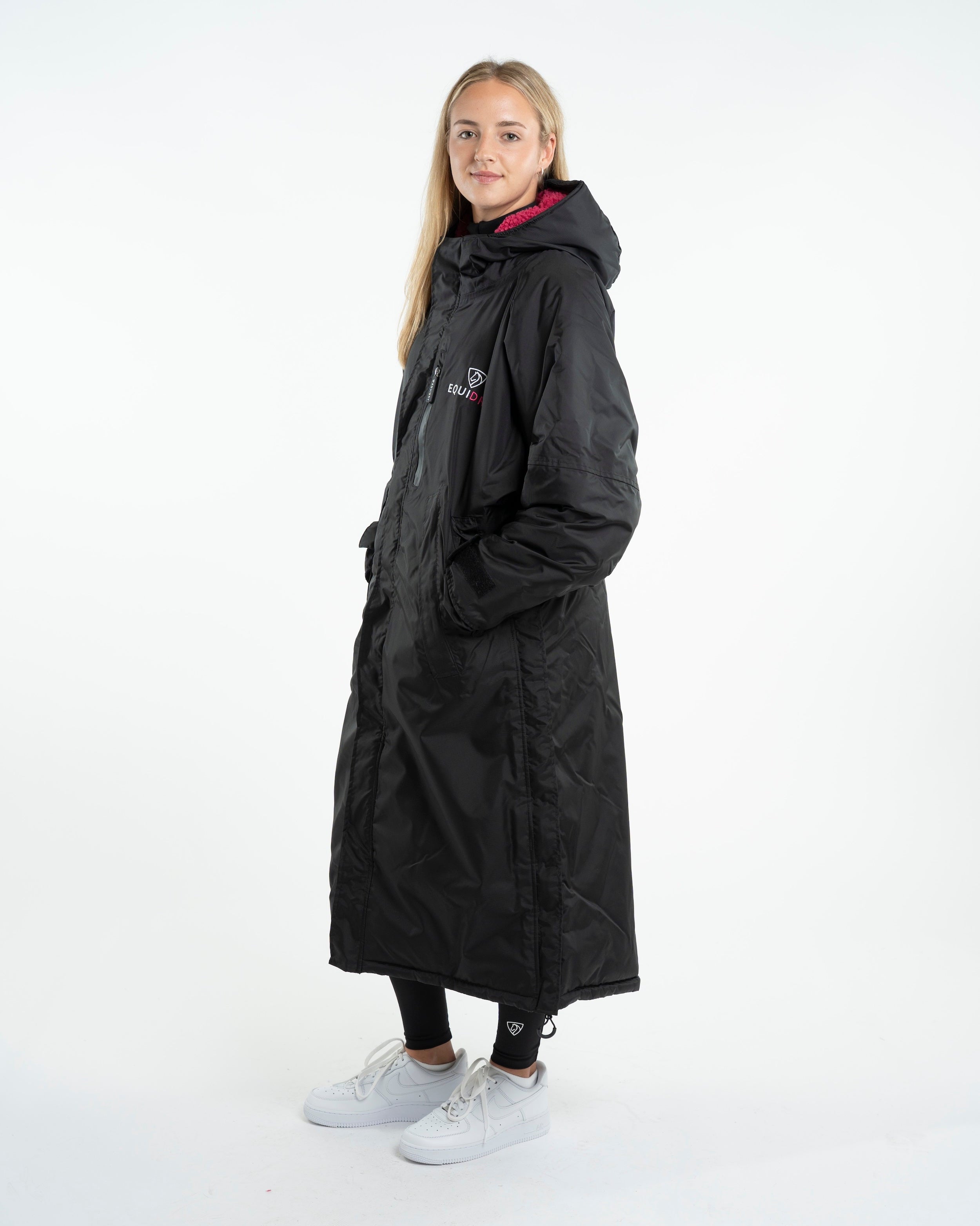 EQUIDRY Evolution Women's Thick Fleece Black/Peacock Pink