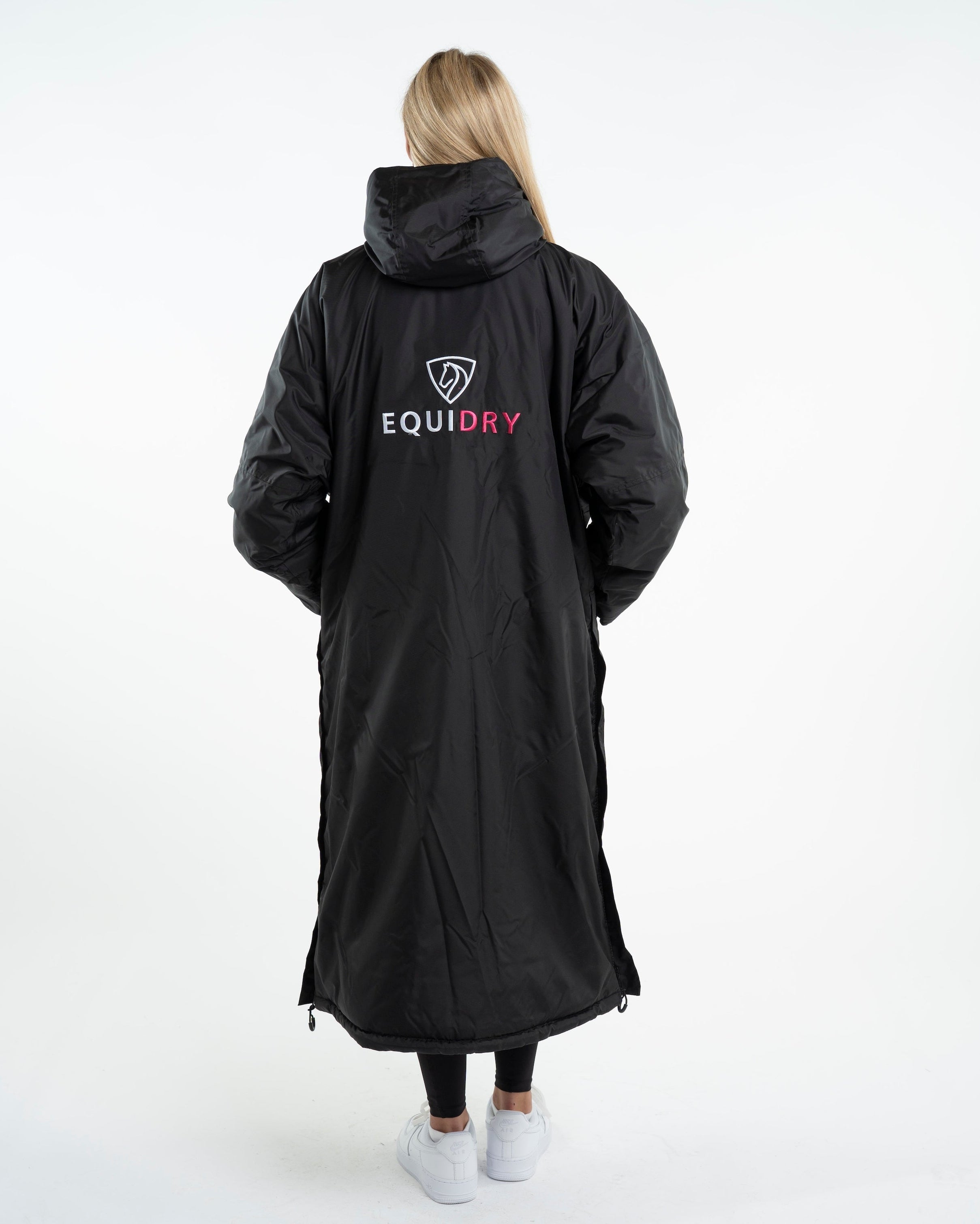 EQUIDRY Evolution Women's Thick Fleece Black/Peacock Pink