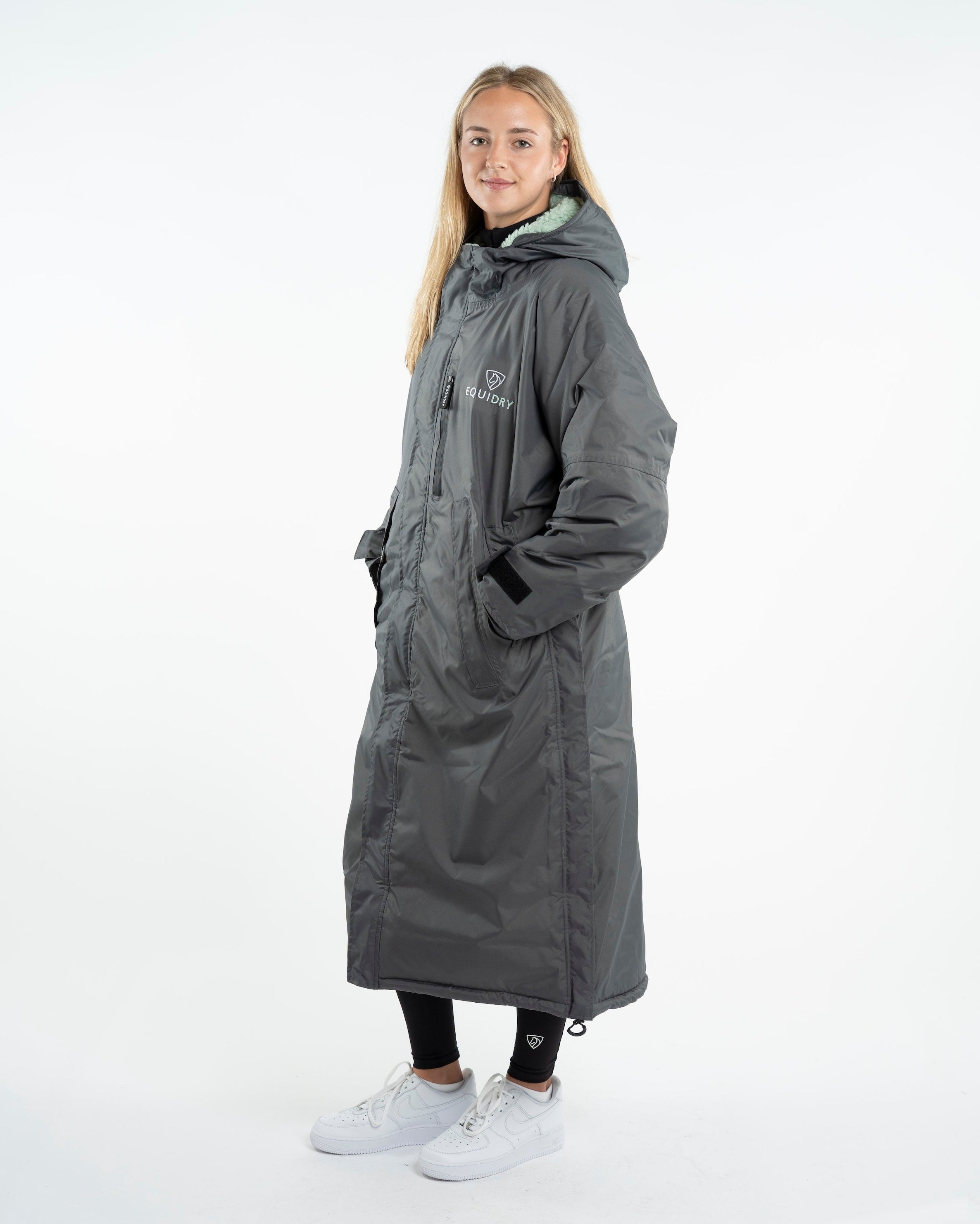 EQUIDRY Evolution Women's Thick Fleece Grey/Jade