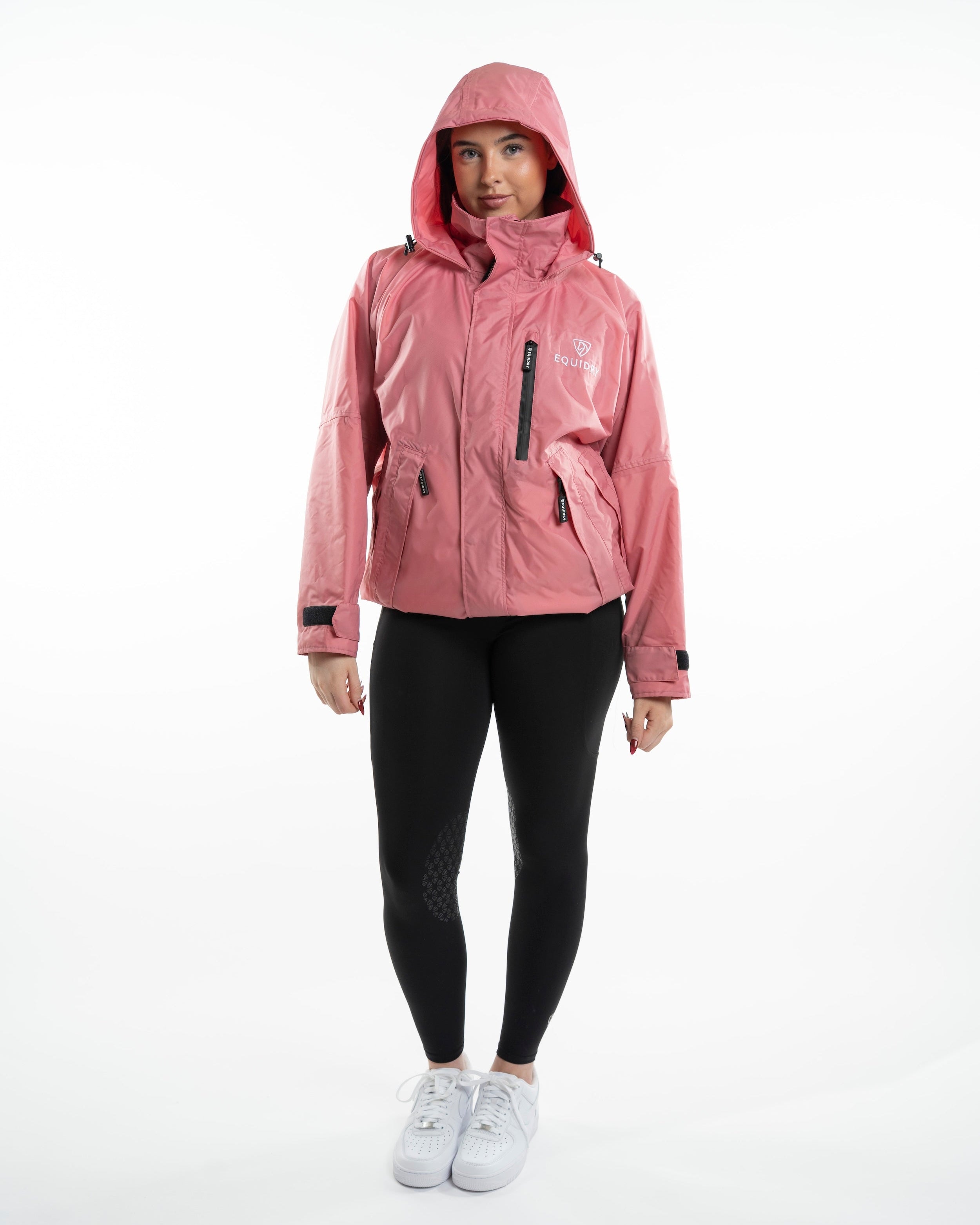 EQUIDRY Shortie Mac Women's Mesh Lining Dusky Pink