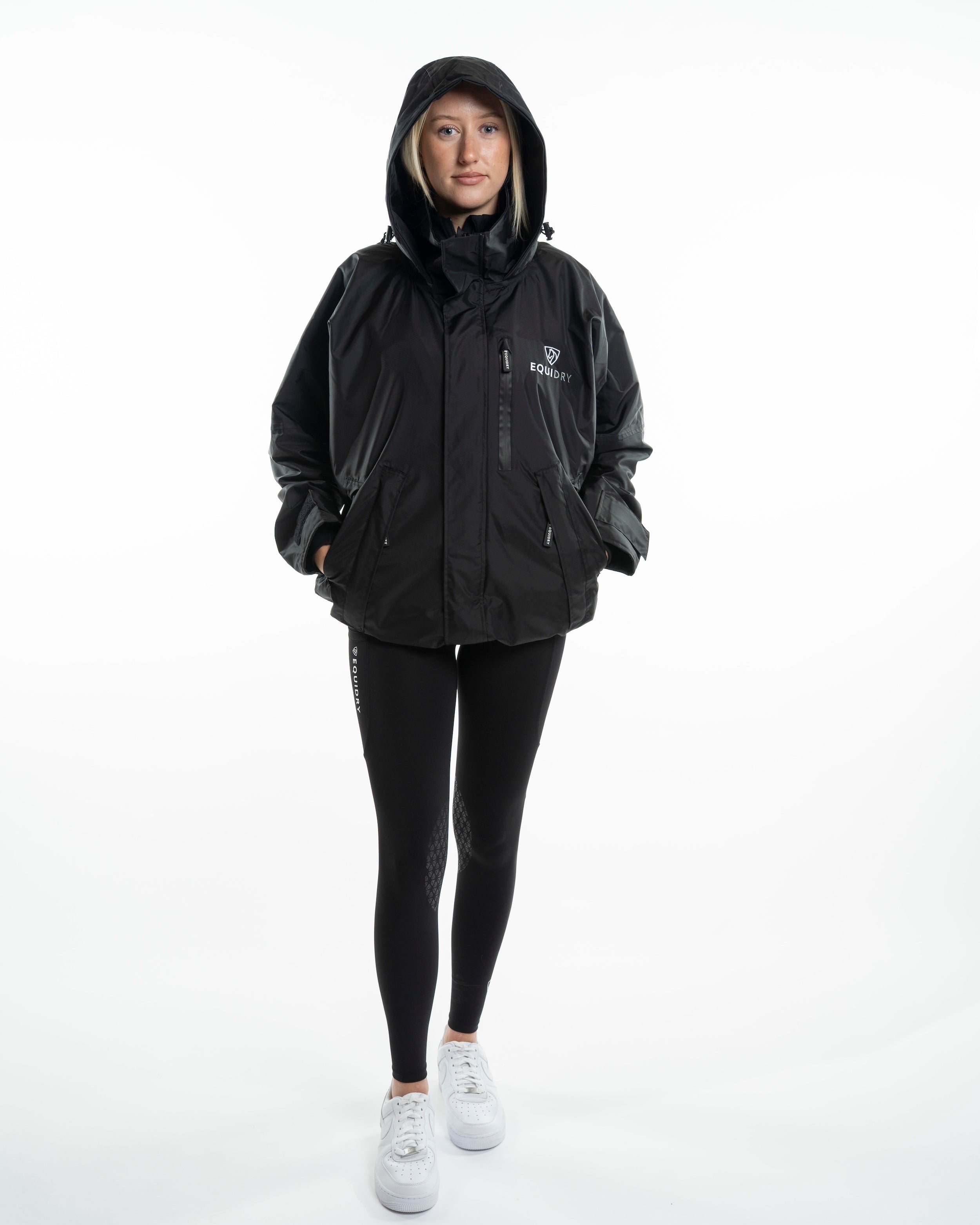 EQUIDRY Shortie Mac Women's Mesh Lining Black