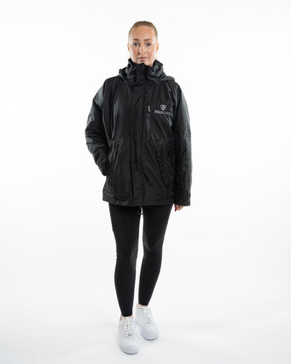 EQUIDRY Shortie Women's Thin Fleece Black/Black