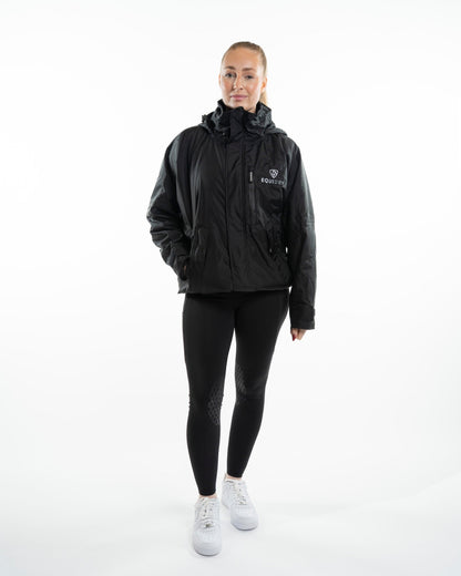 EQUIDRY Shortie Women's Thin Fleece Black/Black