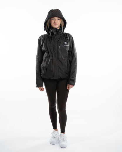 EQUIDRY Shortie Women's Thin Fleece Rich Brown