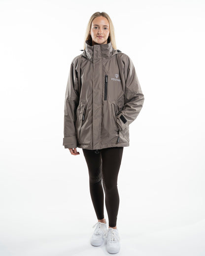 EQUIDRY Shortie Women's Thin Fleece Mocha