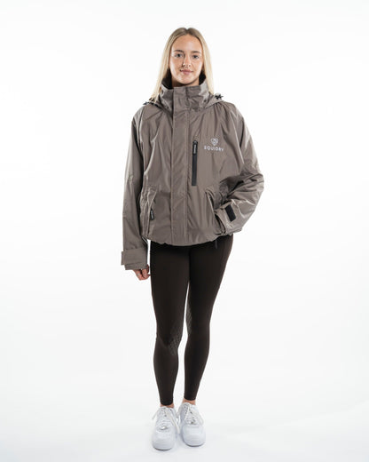 EQUIDRY Shortie Women's Thin Fleece Mocha