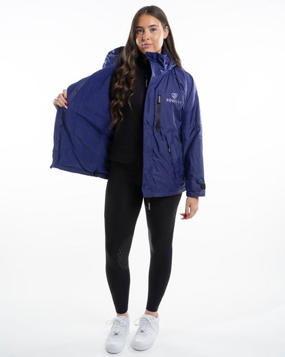 EQUIDRY Shortie Women's Thin Fleece Purple