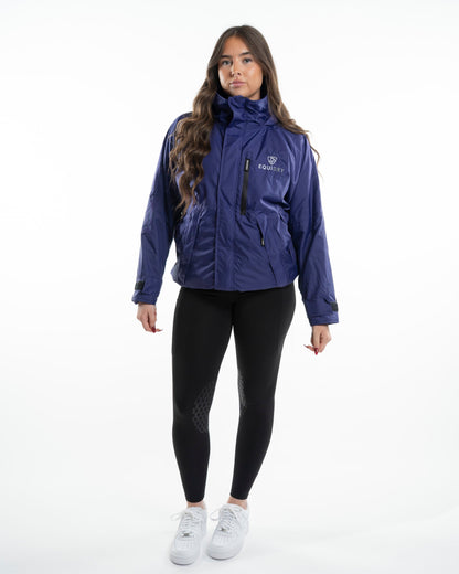 EQUIDRY Shortie Women's Thin Fleece Purple