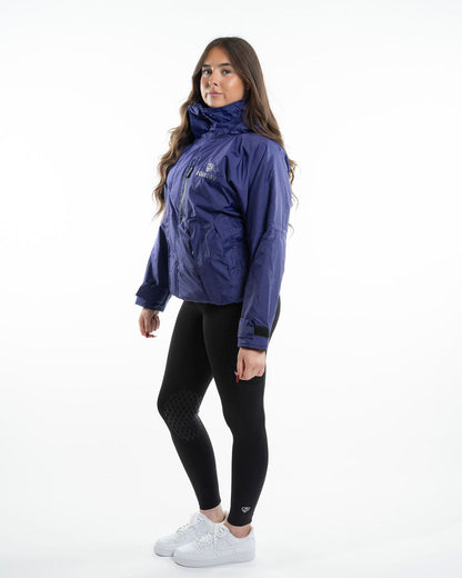 EQUIDRY Shortie Women's Thin Fleece Purple