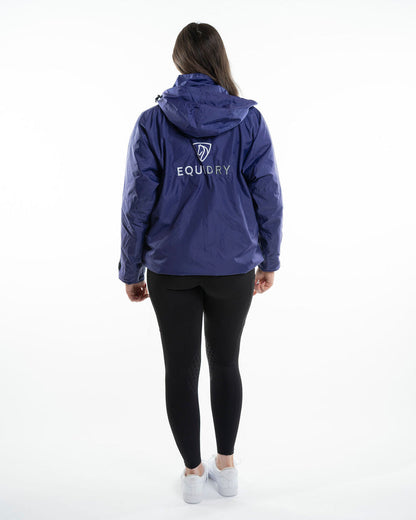 EQUIDRY Shortie Women's Thin Fleece Purple