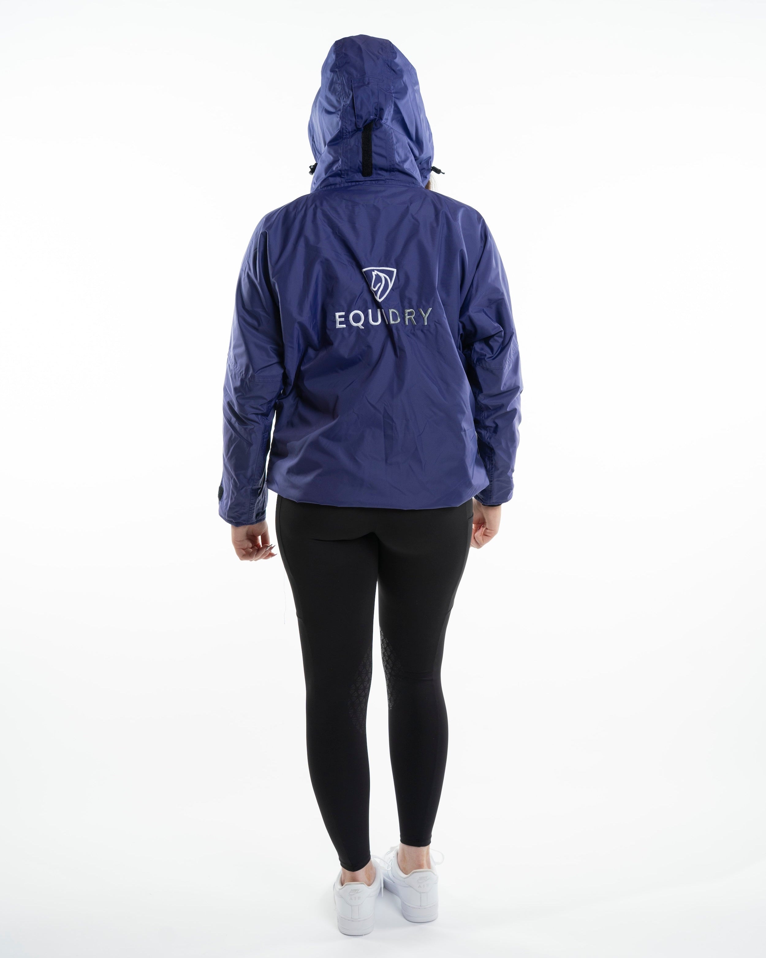 EQUIDRY Shortie Women's Thin Fleece Purple