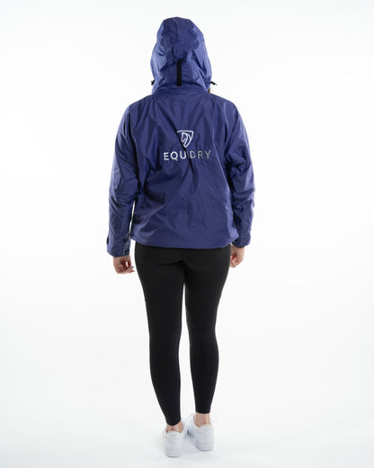 EQUIDRY Shortie Women's Thin Fleece Purple