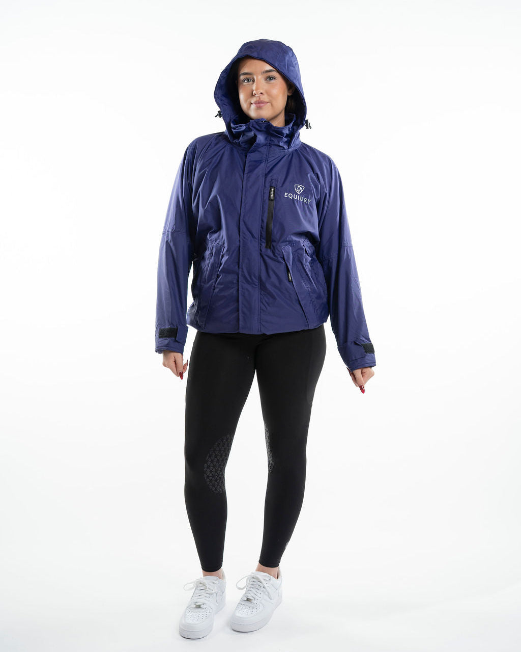 EQUIDRY Shortie Women's Thin Fleece Purple