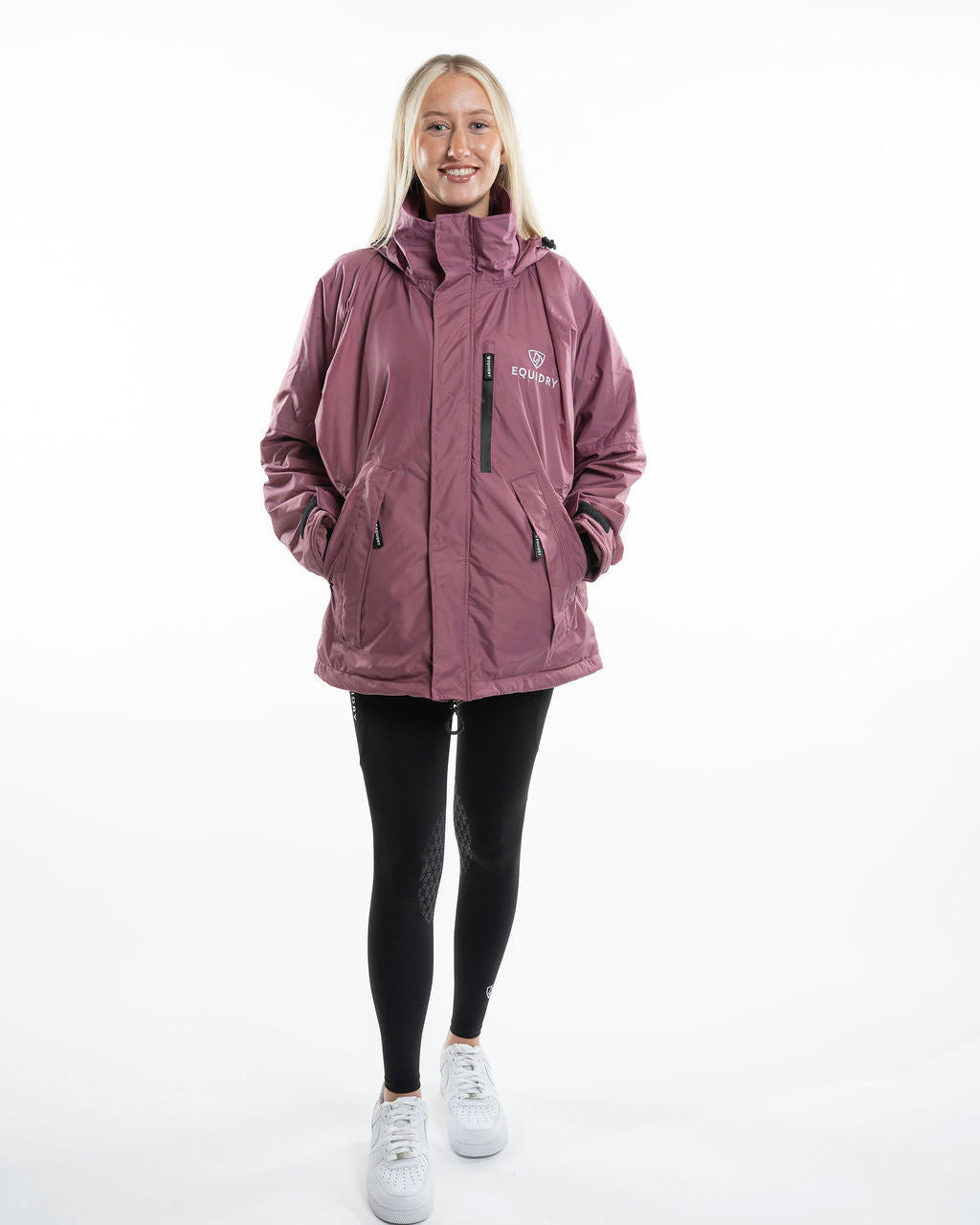 EQUIDRY Shortie Women's Waterproof Equestrian Jacket - Warm, Stylish Horse Riding Coat