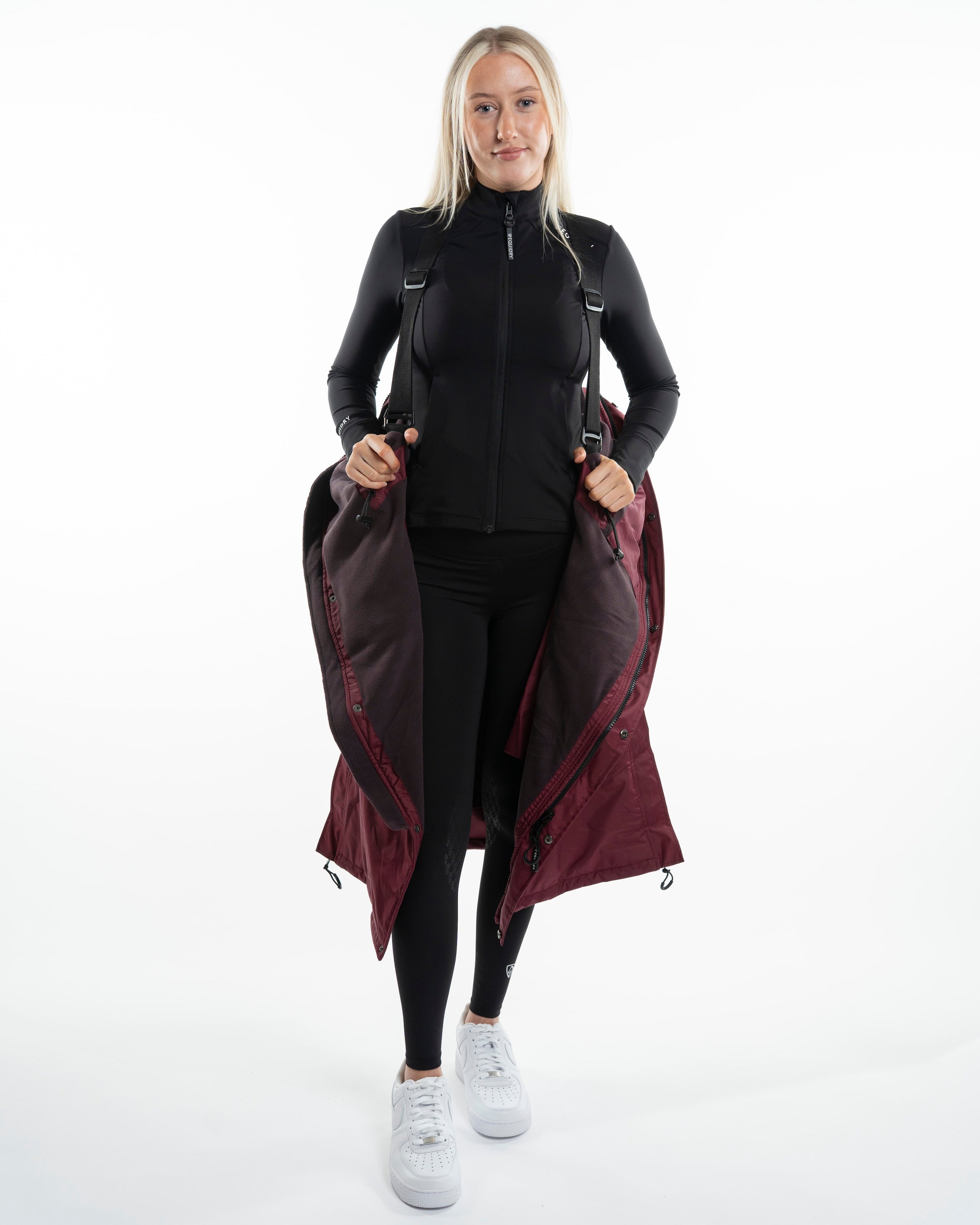 EQUIDRY Evolution Women's Thin Fleece Plum/Plum